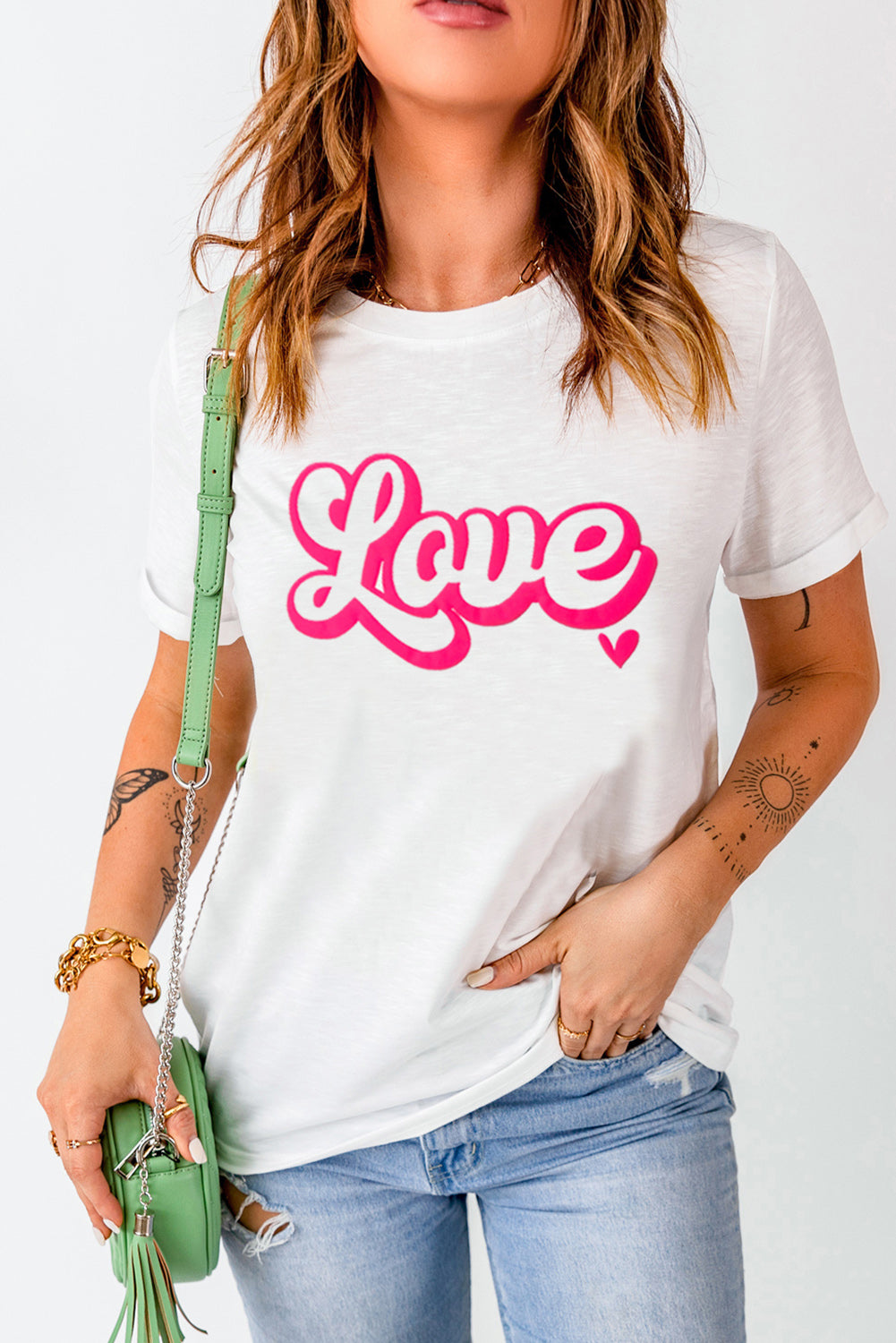 Valentines Fashion Love Graphic T-shirt
