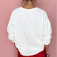 merry merry merry Printed Christmas Sweatshirt
