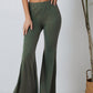 High Waist Fit and Flare Pants