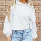 Sherpa Fleece Drop Shoulder Hoodie