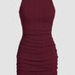 Dahlia Ruched Sleeveless Bodycon Dress