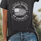 United States Of America Flag Graphic T-Shirt