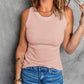 Round neck Sleeveless tank Top