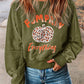 Pumpkin Everything Backless Pullover Sweatshirt