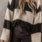 Colorblock Loose Pullover Sweater