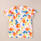 Floral Bouquet Flutter Top