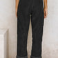 Corduroy High Waist Straight Leg Pants