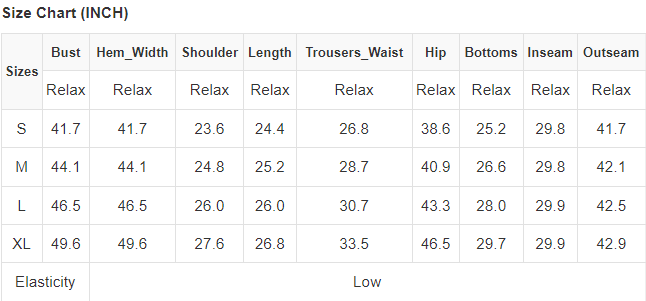 Ribbed Tee and Pants Two-piece Outfit