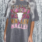 WALLEN Cowskull Graphic Oversized Tee