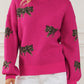 Fierce Animal Pattern Casual Knitted Sweater