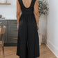 Open Back Wide Leg Jumpsuit