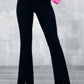 Split Front Flare Bottom Pants