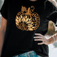 Halloween Sunflower Pumpkin Graphic Tee