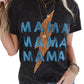 Black Thunder MAMA Vintage Graphic Tee