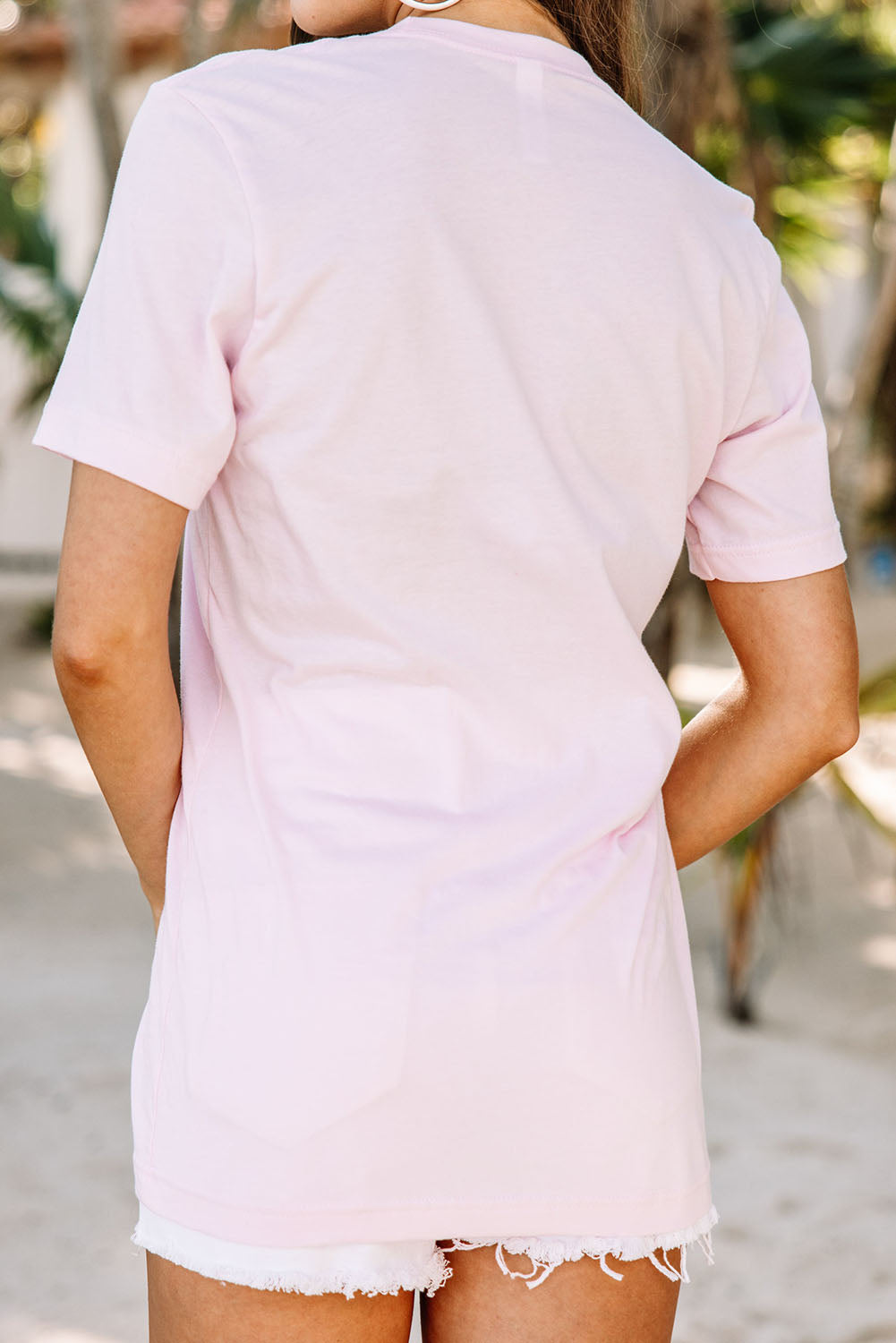 SUMMER Printed Short Sleeve Round Casual Tee