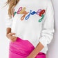 Holly Jolly Round Neck Casual Sweater