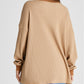 Thermal Pullover Loose Sweatshirt