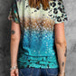 Leopard Bleach MAMA & Lightening Graphic Tee