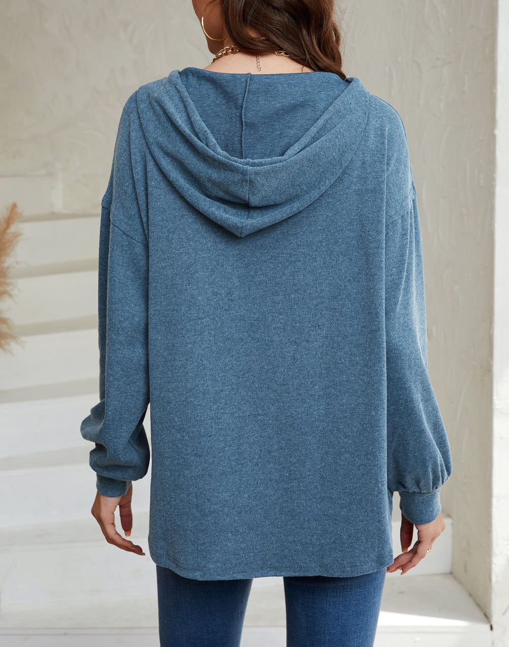 High and Low Hem Hoodie