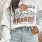 SOMETHING ORANGE Graphic Relaxed Sweatshirt
