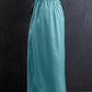 Drawstring Split Side Flowy Long Skirt