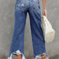 Heavy Destroyed High Waist Jeans