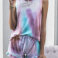Swingy Tank and Ruffled Shorts Loungewear