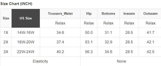 Stripe Plus Size Boho Smocked Waist Loose Pants