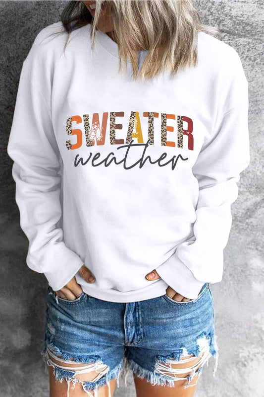Sweater Weather Vibrant Monogram Sweatshirt