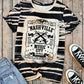Tie-Dye Bleach NASHVILLE MUSIC CITY Graphic Tee