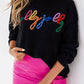 Holly Jolly Round Neck Casual Sweater