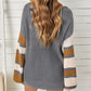 Striped Raglan Sleeve Drop Shoulder Sweater