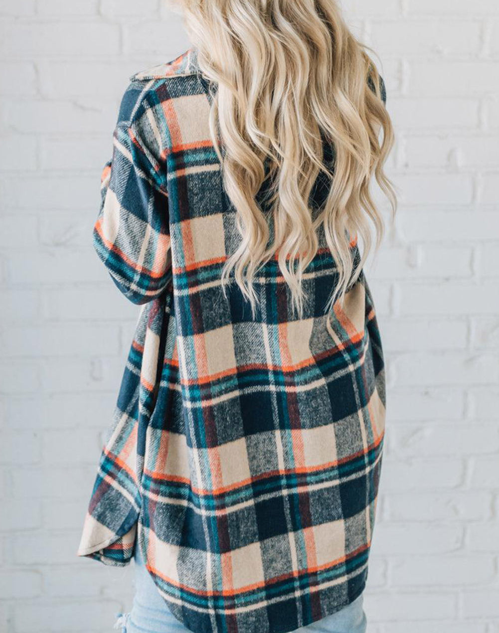 Mid Length Classic Plaid Shacket