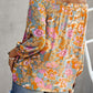 Frilled Off Shoulder Floral Blouse