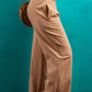 Clay Smocked Waist Loose Straight Leg Pants