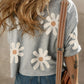 Daisy Flower Printed Casual T Shirt