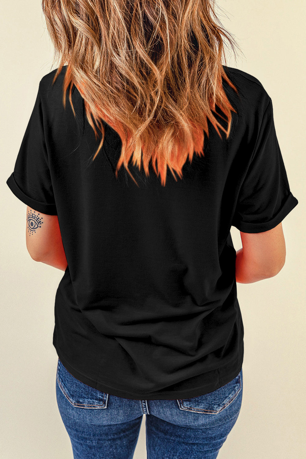 RODEO Cowboy Graphic Crewneck T Shirt