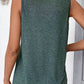 V Neck Ruched Tank Top