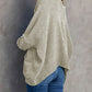 Buttons Front Pocketed Sweater Cardigan