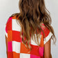 Color Block Cap Sleeve Sweater