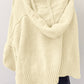 Oversized Balloon Sleeve Hooded Sweater