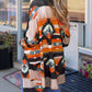 Western Tribal Aztec Print Cardigan