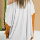 Color Block Patchwork Chest Pocket Long Sleeve Top
