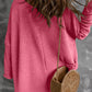 Slouchy Dolman Sleeve High Low Sweater