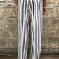Stripe Boho Striped Print Casual Pants