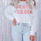 BEACH BABE Slogan Graphic Casual Sweatshirt