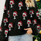 Cheer for Christmas Round Neck Casual Sweater