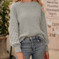 Cable Knit Sleeve Sweater