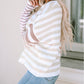 Blocked Drop Shoulder Slouchy Sweater