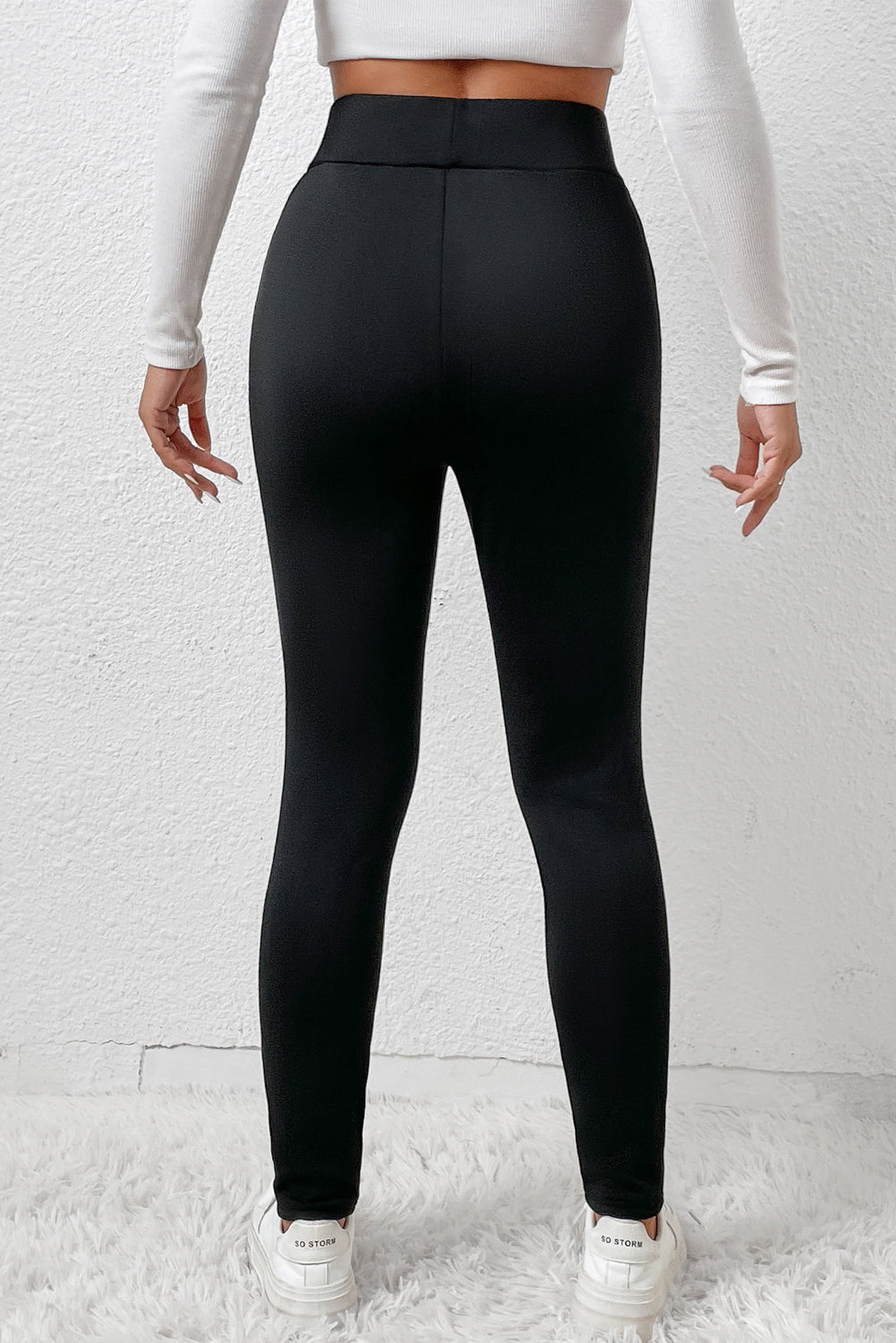 Fleece Lining Winter High Waist Leggings